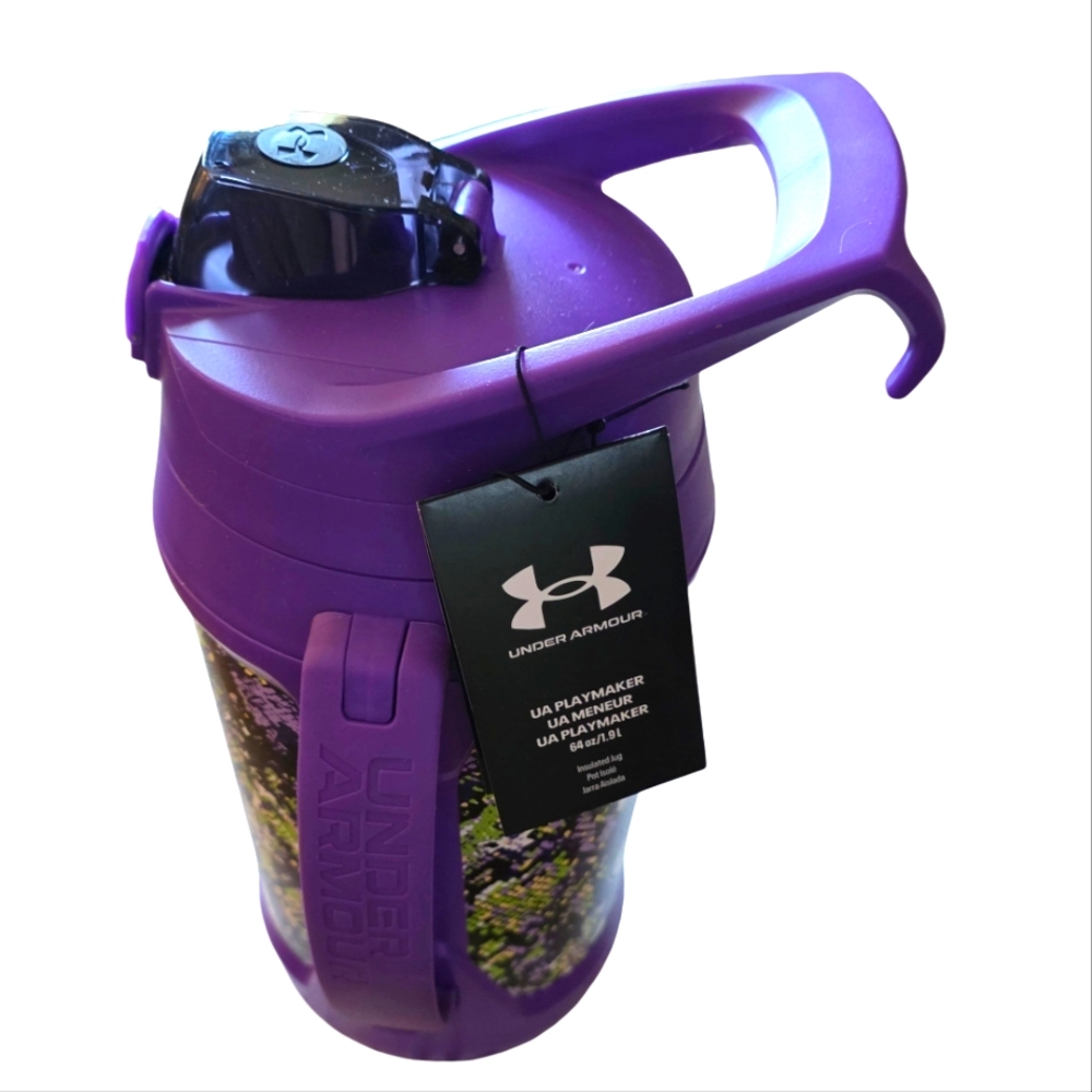 Under Armour Half Gallon Water Bottle Insulated, 64oz Purple NEW